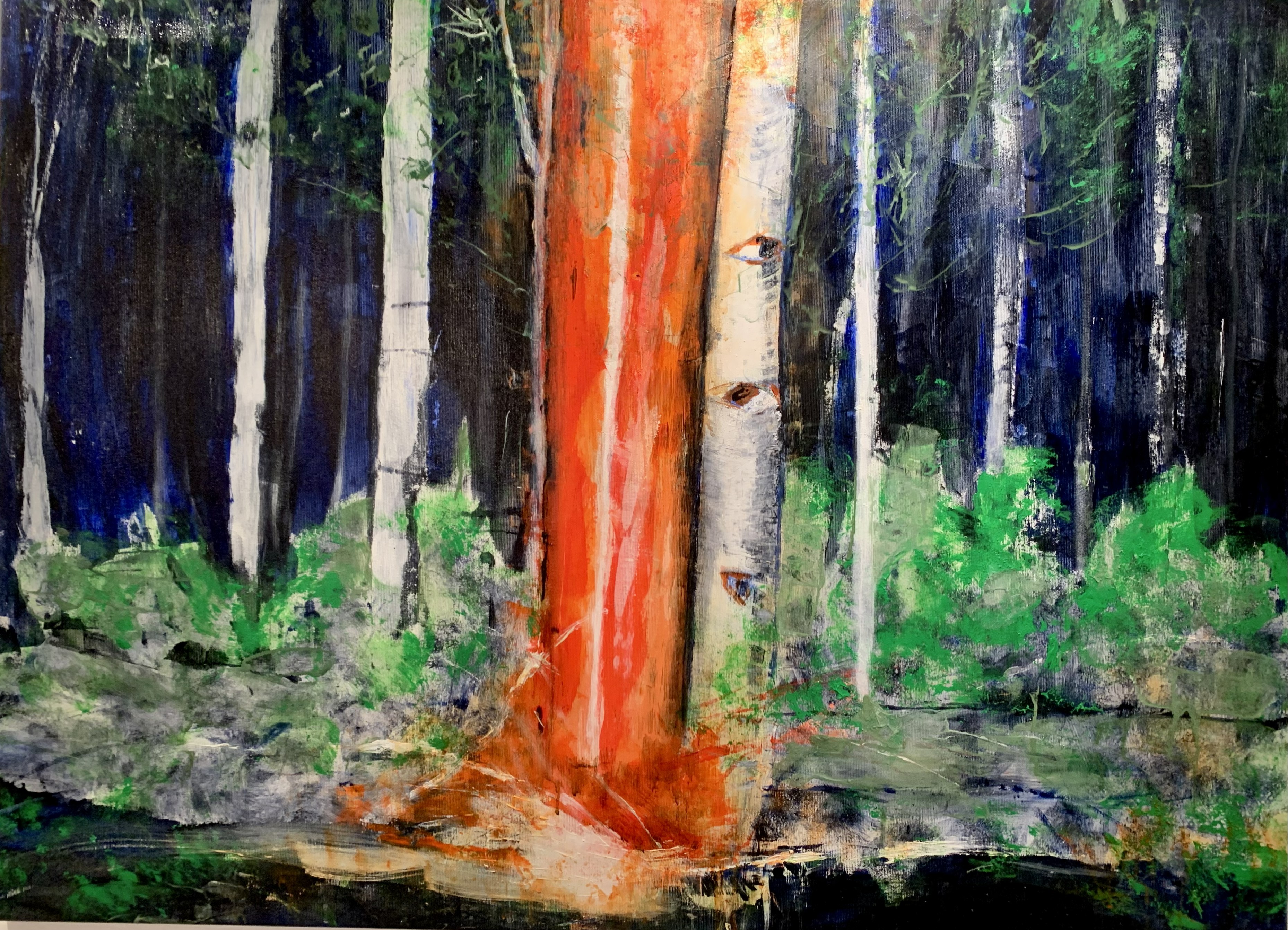 image of a university art exhibit